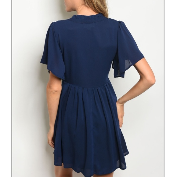 Blue dress-101 - Picture 2 of 3